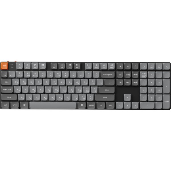 Фото - Клавиатура беспроводная Keychron K5 Max 104Key Gateron MX 2.0 Brown WL/BT/USB-A (K5M-H3-UA)